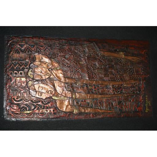 Ashanti Chiefs - African Brass Casting Painting