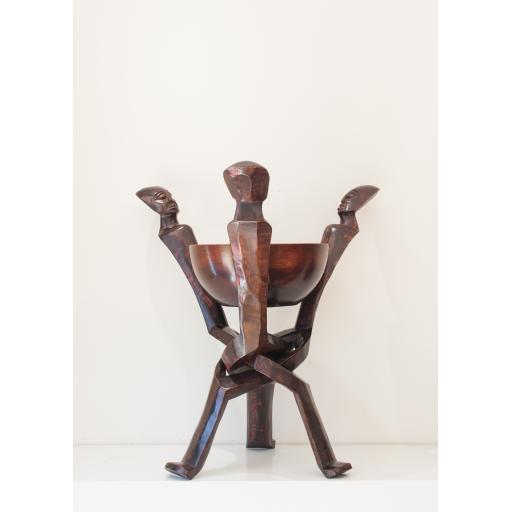 Unity Heads - African Wood Carving