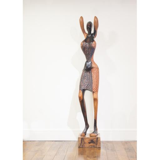Elegant - African Ebony Wood Sculpture