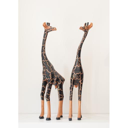 Giraffe - African Wood Carving